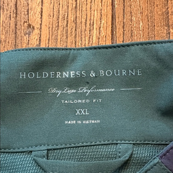Holderness & Bourne The Hyde Jacket XXL NWT Blue Green Colorblock Gorpcore Golf - Picture 5 of 7